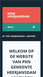 Mobile Screenshot of kerkheerjansdam.nl